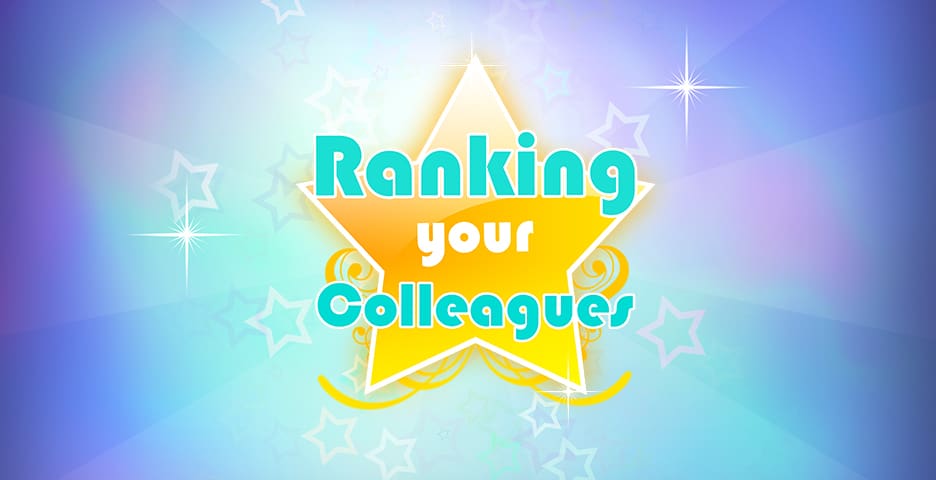 Ranking Your Colleagues Uitjesbureau Eindhoven