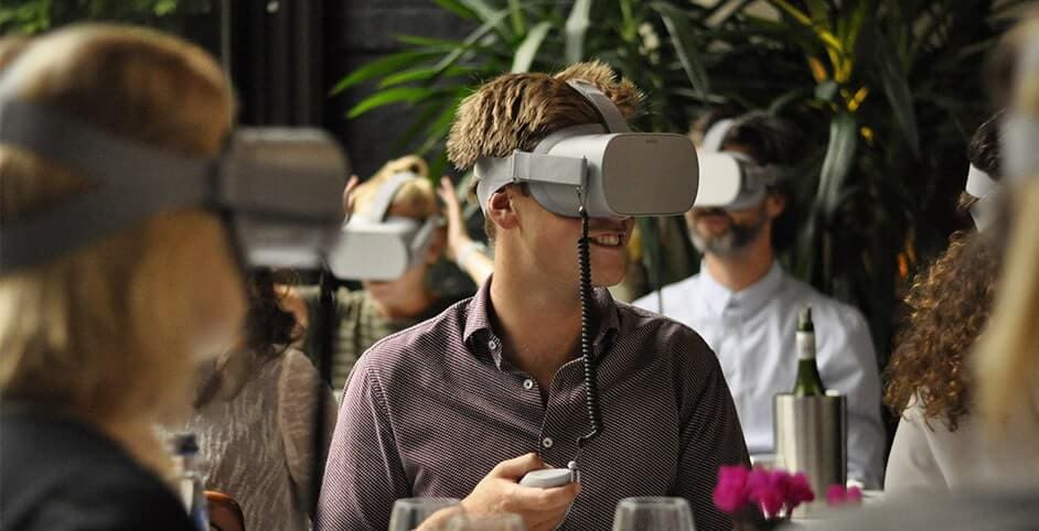 Virtual reality dinerspel Eindhoven